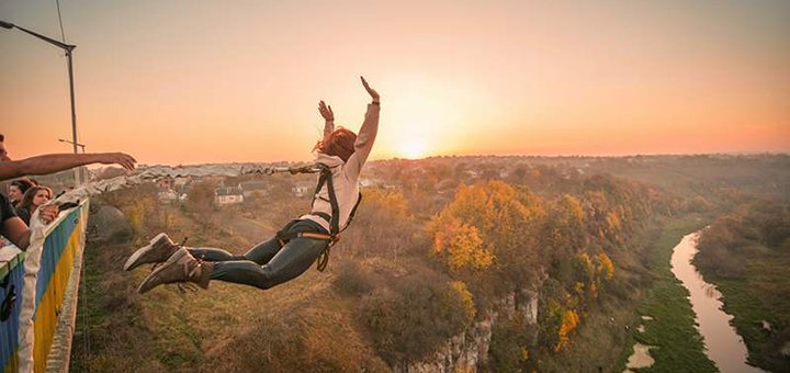 Роупджампинг от центра «X-sport»