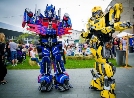 Шоу Liga Transformerov в Харькове