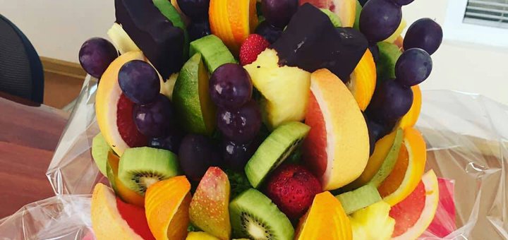 Фруктові букети на замовлення «fruitlife» по знижці