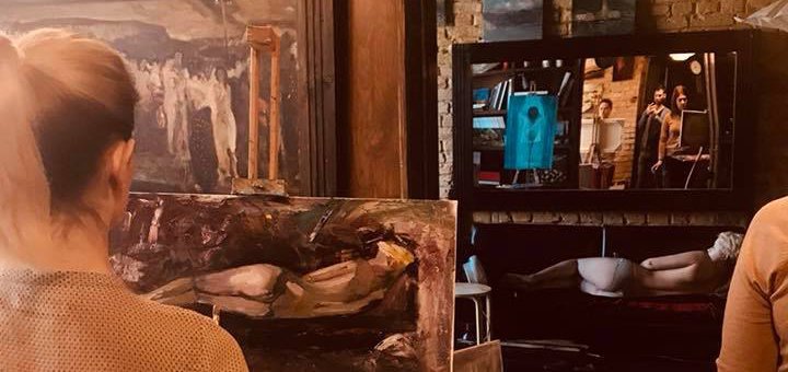 Заняття у творчій студії «Vostrykh Gallery» у Києві. Відвідати акцію