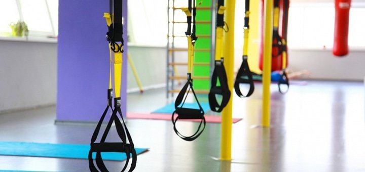 Тренажерный зал клуба «Территория Fitness». Записывайтесь по акции