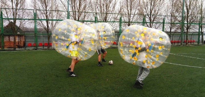 Игра BumperBall в Днепре. Записывайтесь со скидкой