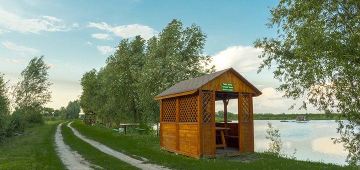 Зарибнене озеро на рибальському базі «балтаси» в київській області. забронювати недорого