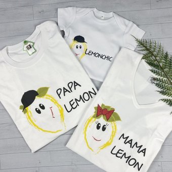 Family style T-shirts with prints in the Fatline online store in Zaporozhye. Order at a discount.