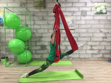 FLY yoga у спорт клубі «Неформат» у Броварах. Записуйтесь на тренування зі знижки.