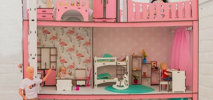 Меблі для лялькових будиночків тм «nestwood». купити про акції