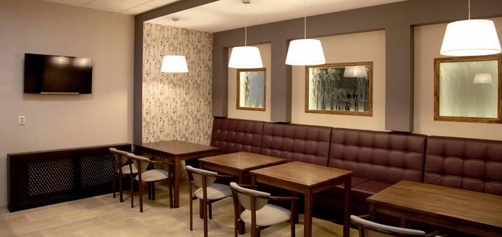 Restaurant at the irishotel in kiev. book a room with a discount. hotels in the center of kiev.
