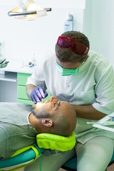 Installation of a seal in Bella Vista dentistry Kharkiv. Make an appointment with a dentist with a discount