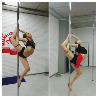 Pole Dance at the Lady Marmalade studio in Kryvyi Rih. Sign up for the promotion.