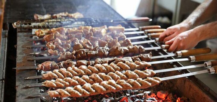 Знижка на гриль-меню вид ресторану mangal garden