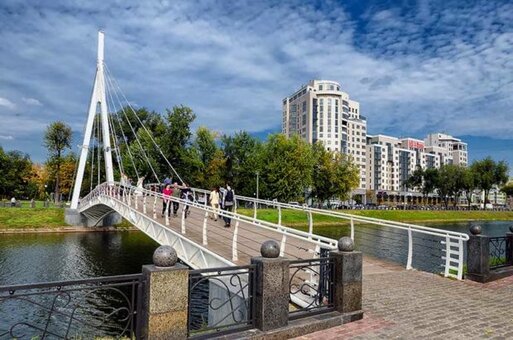 Лопанская набережна в харкові. туризм по знижці