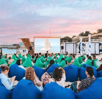 Summer cinema under the sky Sunset Cinema