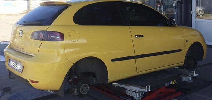 Replacement of wheels in the Garage car service in Kiev. Get a discount.
