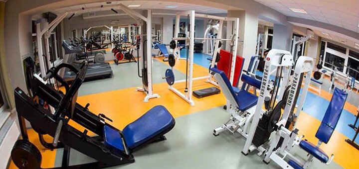 Fitness club &quot;spacehall&quot; in kharkov. sign up for a discount.1