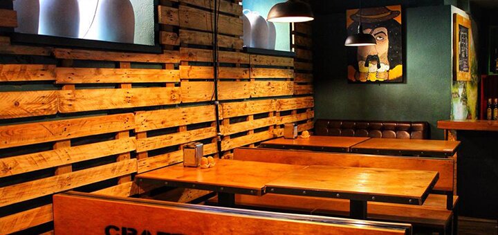 Bar &quot;tsipa taphouse&quot; in ivano-frankivsk. book by kid.
