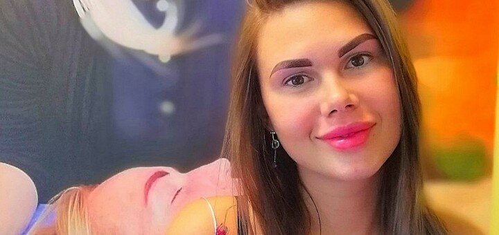 Пудровые брови в кабинете «Triniti_beauty» в Киеве. Записаться по акции.