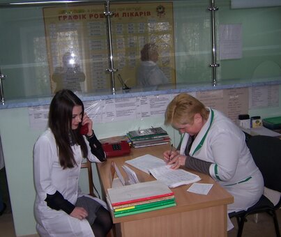 Дитяча поліклініка, педіатричний відділ №3 в Тернополе.