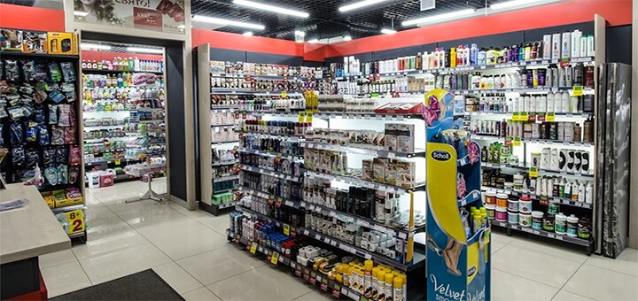 Скидки в магазине косметики и парфюмерии «Шарм»