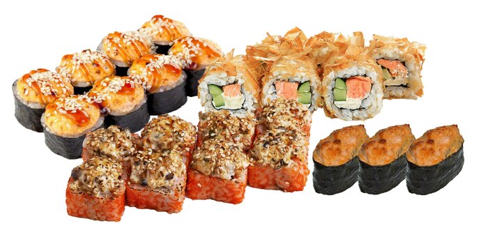 Sushi set with a discount, Eco sushi Dnipro