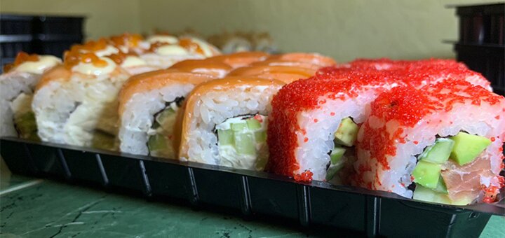 Низкие цены на суши в BASTA sushi