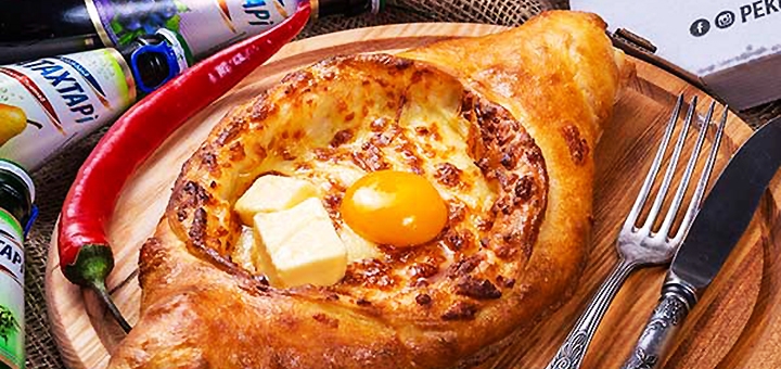 Delivery of georgian cuisine in the peko restaurant. order by promotion 3