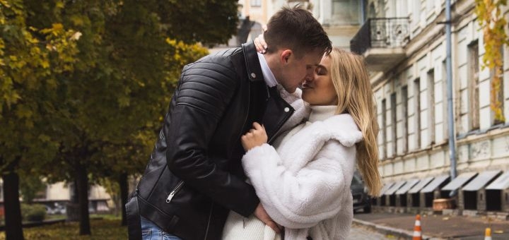 Photo of lovers in Kiev from photographer Alena Druzhinina, inexpensive