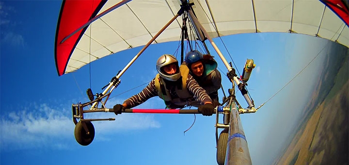 Flights on the Impuls plus hang glider in Kiev. With discount.