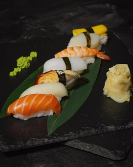 Special offer sushi at Torisho Izakaya Sushi Bar