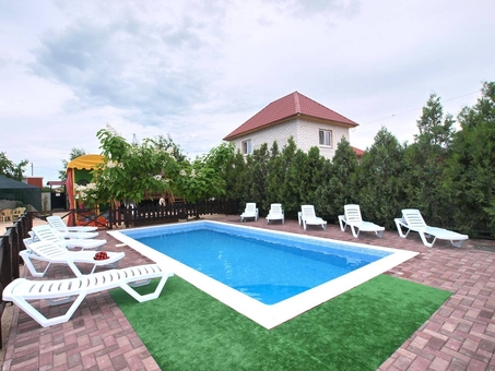 Recreation center in Kirillovka with a pool at a discount