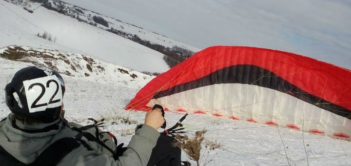 Полеты на параплане в летной школе «Харьков Sky». Покупайте билеты по акции.