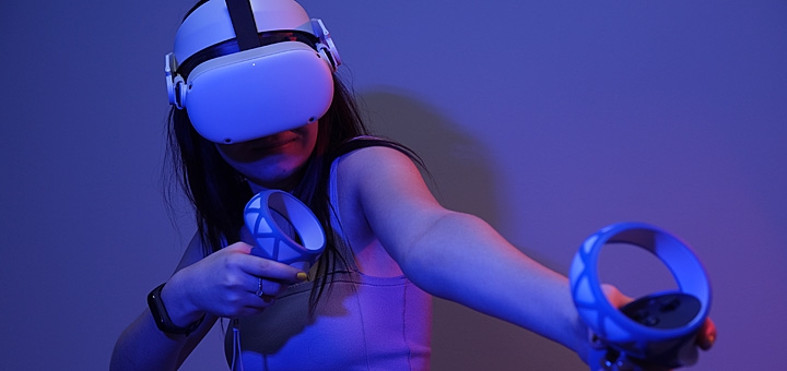 Virtual reality Oasis in Zaporozhye. With discount