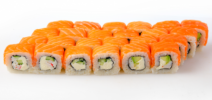 Discounts on sushi from the delivery service Freshtime1