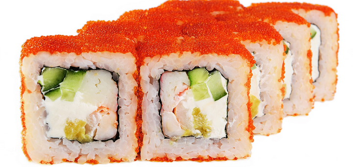 Discounts on sushi from the delivery service Freshtime1