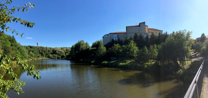 Санаторій Медобори, вид з озера