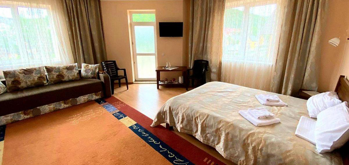 Hotel Sonyachna vitka in Polyana. Visit for promotion 10