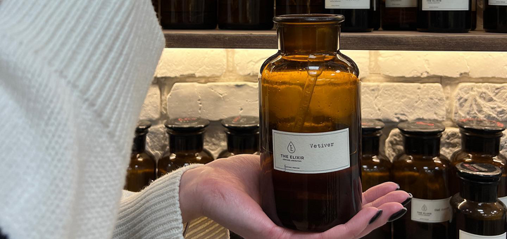 Парфумерна лабораторія The Elixir у Києві. Відвідуйте по акції 4