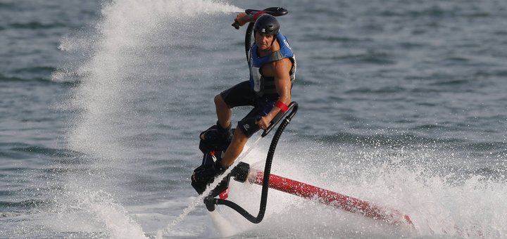 Flyboard rental in the «Flying Pro» company in Kiev. Order flyboard rental for a promotion.