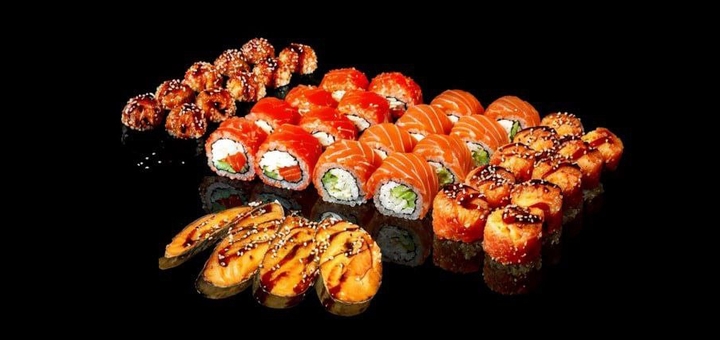Доставка їжі Sushi-Sei. Замовляйте по акції 4