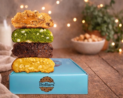 Крафтовая пекарня Dollars, наборы печенья