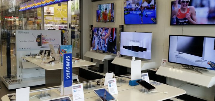 Знижки в магазинах «samsung»