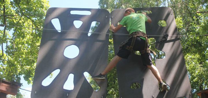 Мотузковий парк у Кам'янці-Подільському з компанією ActiveDay. Купуйте квитки по акції.