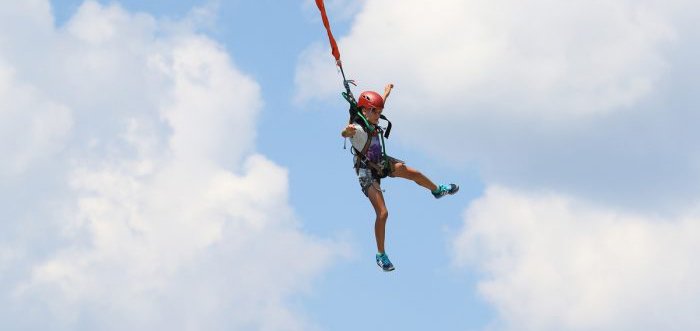 Rope jumping adrenalinova vezha in bukovel. buy tickets for the promotion.