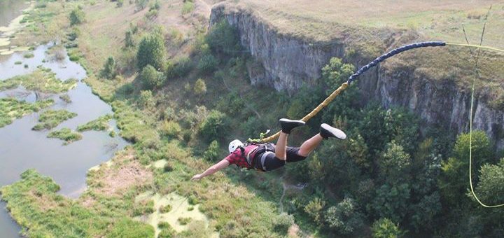 Роупджампинг в кам&#39;янець-подільському. купуйте квитки екстрим розваги акцією.