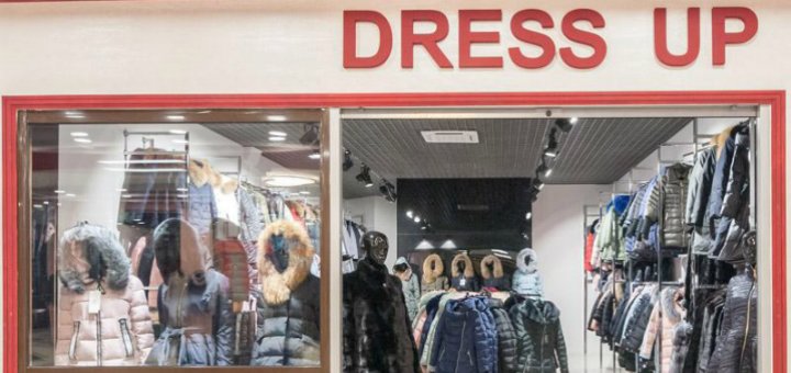 Promotions in the DRESS UP store