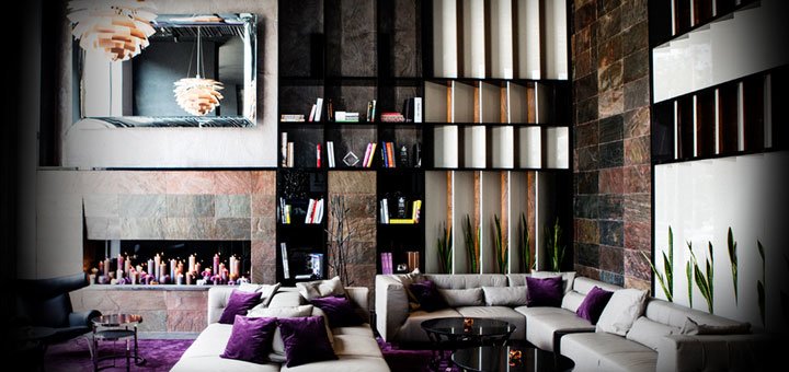 Интерьер «11 Mirrors Design Hotel» в Киеве. Заказывайте по акции»