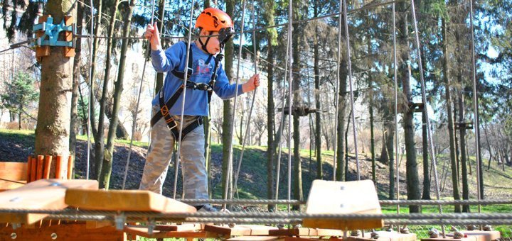 Promotions in the rope park "PROLAZ"