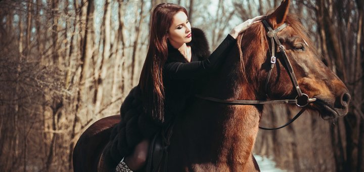 Конные прогулки, уроки верховой езды от конного клуба «Alegria» с акцией
