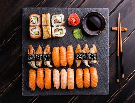 Sushi bar &quot;sushiya&quot;. menu discounts