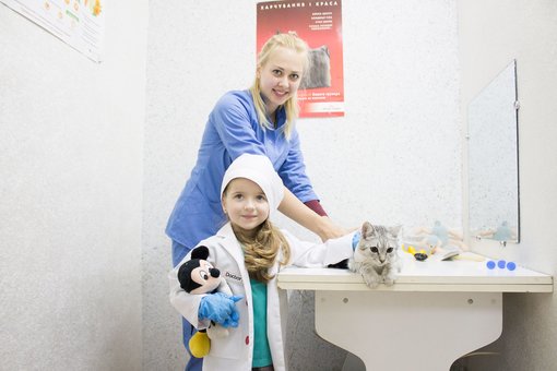 Майстер-клас з ветеринарії для дітей у ветклініці «Прохвіст» у Дніпрі. Бронюйте по знижці.