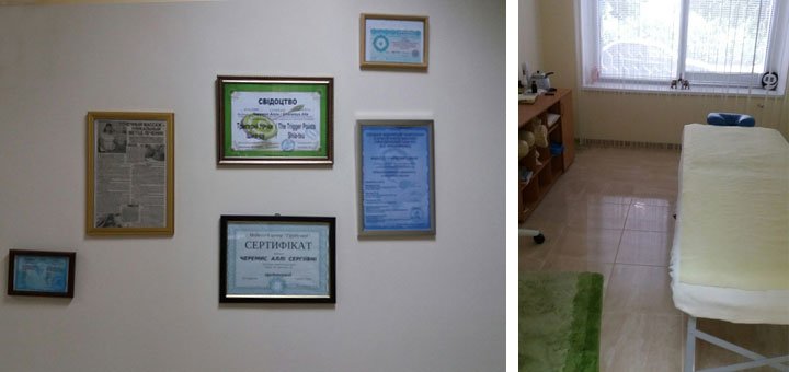 Massage room "MIX" Zaporozhye